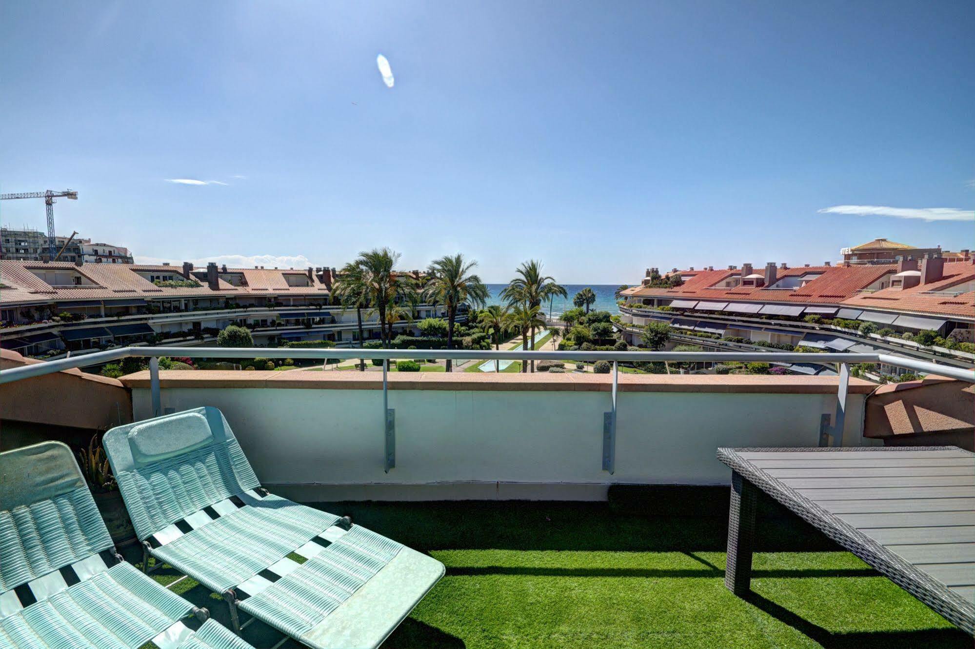 Duplex Park De Mar Sitges Exterior foto